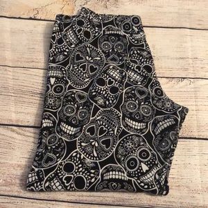 Sugar skull leggings